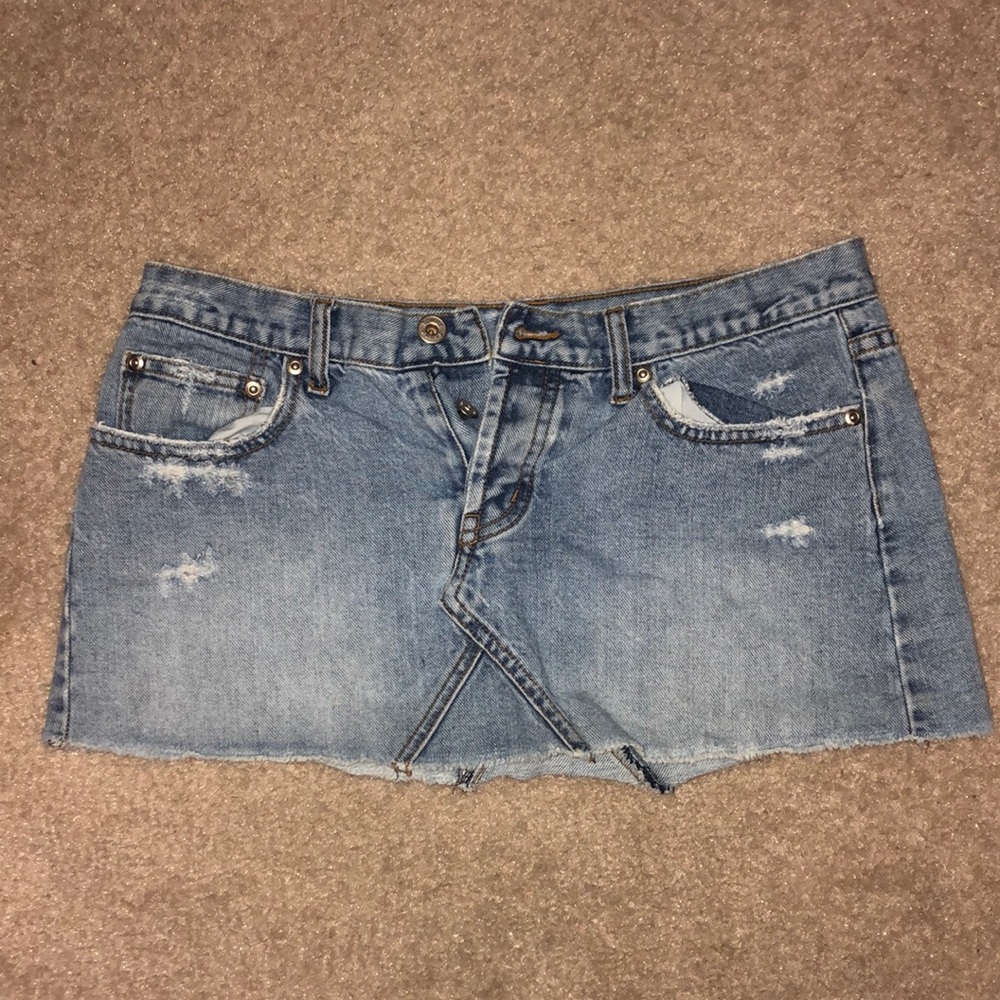 Denim skirt, EUC, smoke free home